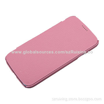 Luxury Genuine Leather Case for Samsung Galaxy Mega 5.8/ I9150/I 9152
